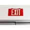 Brady Exit Sign, Plastic, 15-1/4" W, 8-1/4" H, Exit, White 80753B - alternate 2